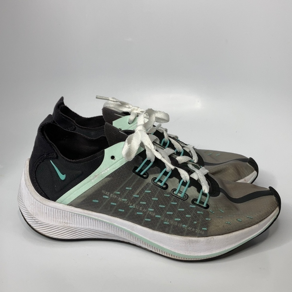 Nike EXP-14 sneakers size 7 black teal